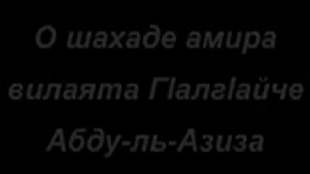 Саид о Абдуль-Азизе
