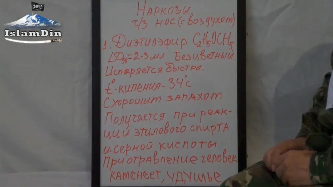 Уроки Джихада для новобранцев: Урок 30. Наркозы.