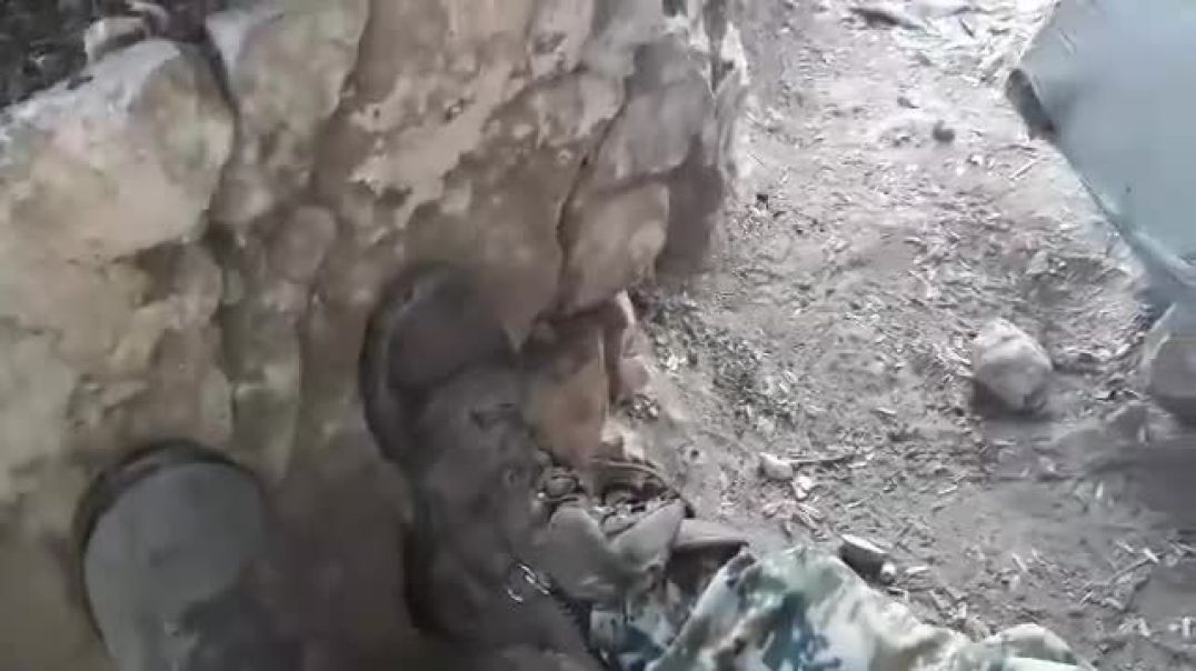 سرودێکی خۆش موجاهیدان بە دەنگی موجاهیدانی شام لە ناو خەندەق
