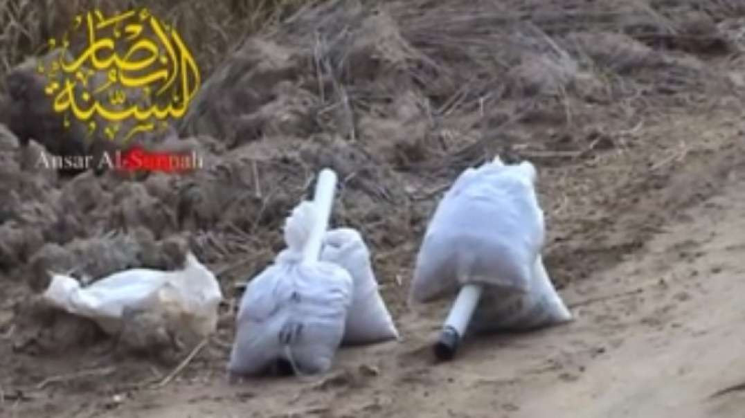 إطلاق صاروخین C5K علی القاعدة الإرهابيين الأمريكية فی معسکر التاجی.