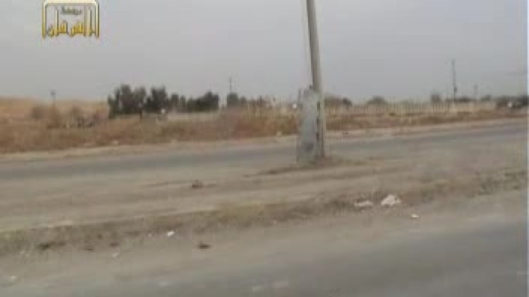 21 - نينوى - تفجير عبوة ناسفة على آلية صليبية - قاطع الموصل - الجودة الأصلية