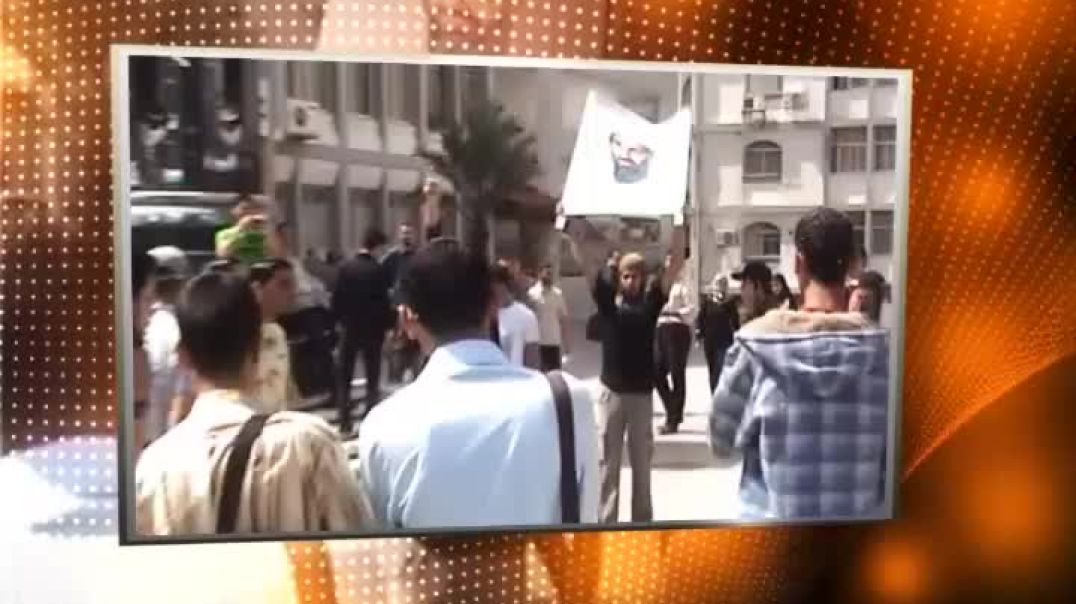 الهبة الشعبية لأهل غزة إثر سماعهم نبأ اغتيال أسامة بن لادن